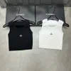 Hochwertige Weste aus der Vivienne Westwood Kollektion in Schwarz mit Stickerei