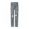Hochwertige Acne Studios Hose in Blau, Distressed-Kollektion