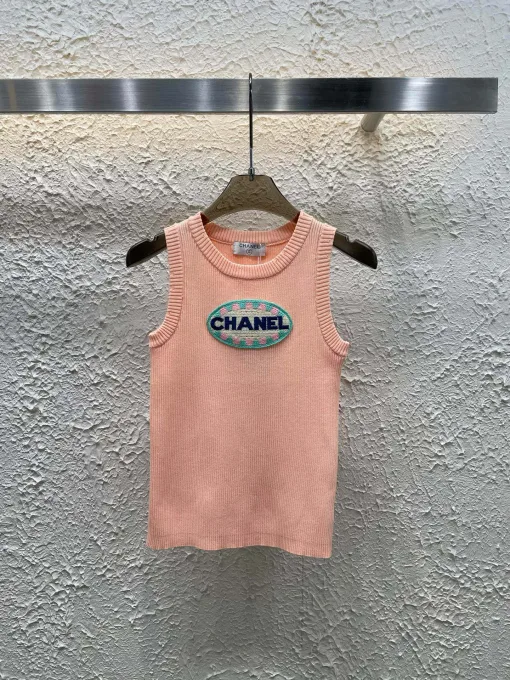 Hochwertige Chanel Weste Bestickt Luxus