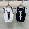 Premium Chanel Weste Weiß Strick Kollektion