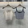 Premium Dior Hosenträger Blaue Monogramm-Kollektion