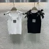 Luxus Chanel Weste Weiß Strick Kollektion