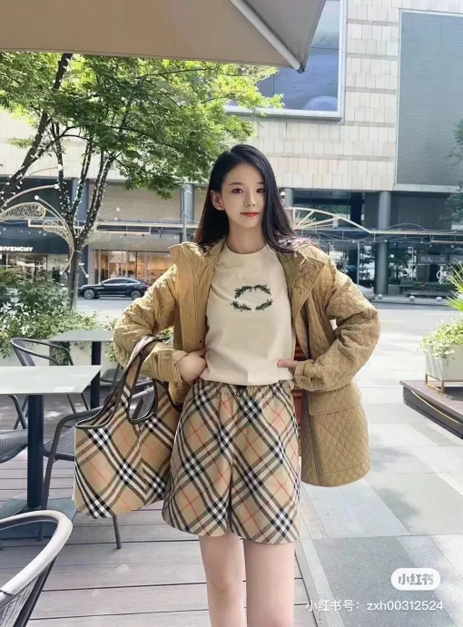 Bestseller Burberry Shorts Plaid Luxus