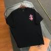 Premium Qualität Chrome Hearts Kurzarm Schwarz Bestickter Stil