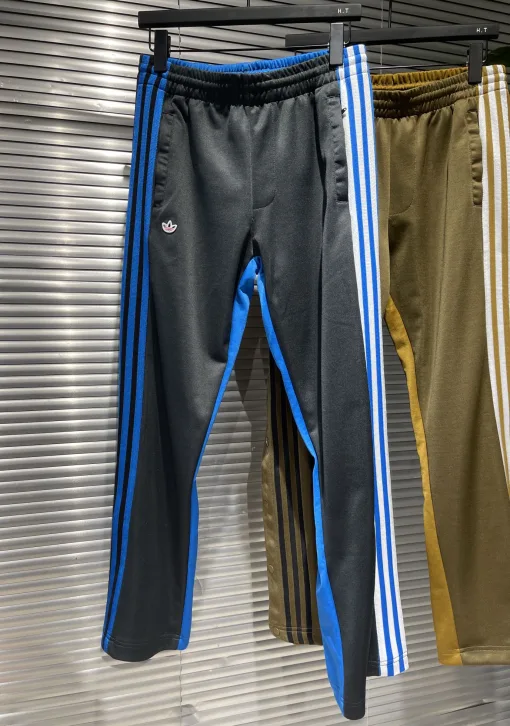 Premium Qualität Adidas Langarmshirt Blau Retro Kollektion