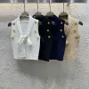 Premium Balmain Weste im weißen Jacquard-Stil