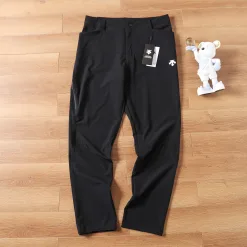 Luxuriöse Descente-Hose, schwarze, atmungsaktive Kollektion