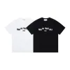 Bestseller Margiela Kurzarm Schwarz Baumwolle Print Luxus