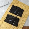 Premium Qualität Prada Ärmelloses Schwarzes Nylon Solid Luxury