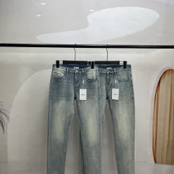 Bestseller Dior Jeans Grau Leder Casual Luxury