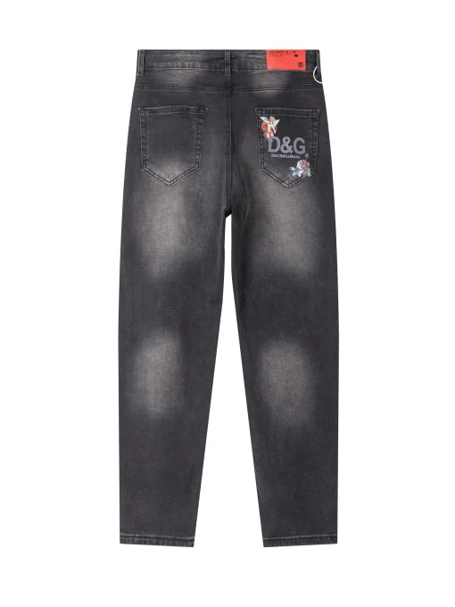 Dolce & Gabbana Jeans in Premium-Qualität, Denim-Waschung, Luxus
