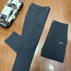 Premium Descente Hose Schwarz Urban Luxury