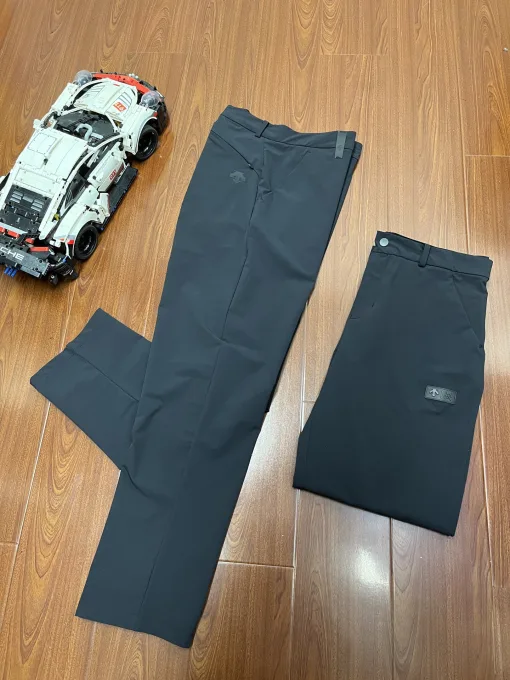 Premium Descente Hose Schwarz Urban Luxury