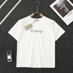 Burberry Kurzarmhemd in Premiumqualität mit weißem Print