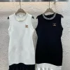 Hochwertige Chanel Weste Schwarz Strick Luxus