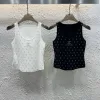 Bestseller Chanel Weste Weiß Strick Strass Kollektion