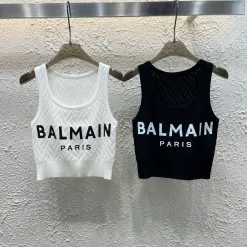Balmain Weste in Premiumqualität, Weiß, Luxus