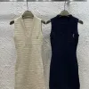 Bestseller Yves Saint Laurent Weste Khaki Strick Gestreift Stil