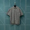 Premium Balenciaga Kurzarm Plaid Luxus