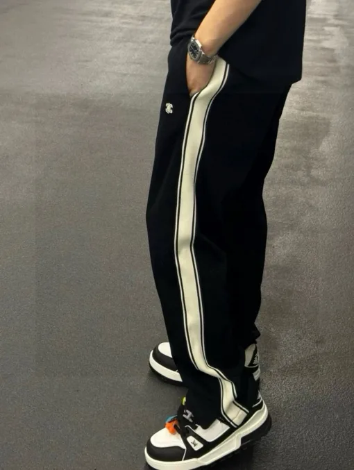 Bestseller Celine Jogginghose Schwarz Bestickt Luxus
