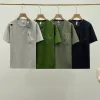 Premium Qualität Descente Kurzarm Schwarz Casual Style