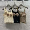 Chanel Weste in Premiumqualität, schwarzer Strick, Luxus