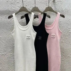 Bestseller Chanel Weste Weiß Strick Strass Kollektion