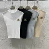 Bestseller Celine Weste Weiß Strickstil