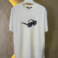 Bestseller: Kurzarm-Baumwolldruck von Louis Vuitton