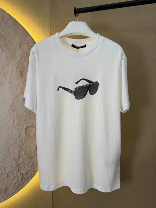 Bestseller: Kurzarm-Baumwolldruck von Louis Vuitton