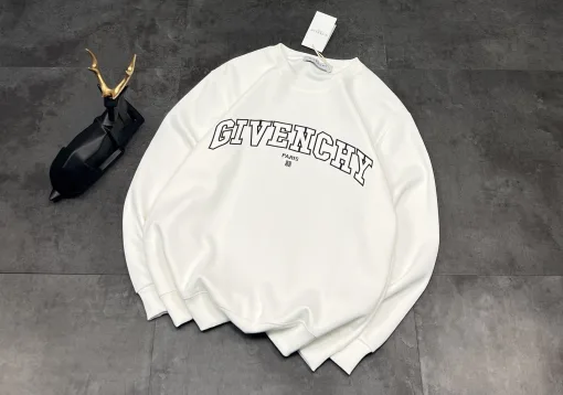 Hochwertige Givenchy Sweatshirts Schwarze Logo Kollektion