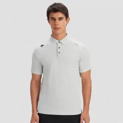 Premium Descente Kurzarmhemden Grün Elegante Kollektion