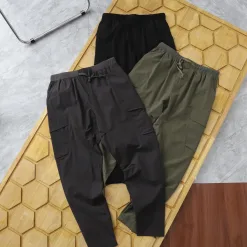 Premium Lululemon Freizeithose Schwarz Klassisch Luxus