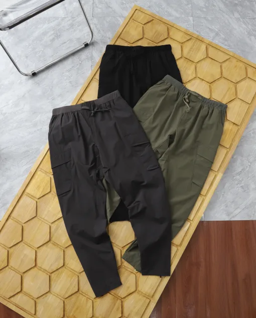 Premium Lululemon Freizeithose Schwarz Klassisch Luxus