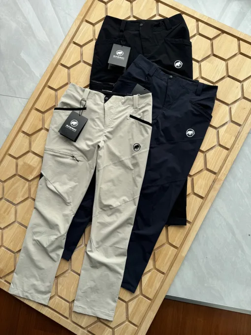 Hochwertige Mammuthose Schwarz Casual Style