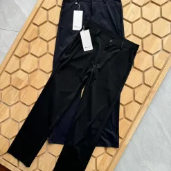 Premium Lululemon Hose Gold Seide Klassisch Luxus