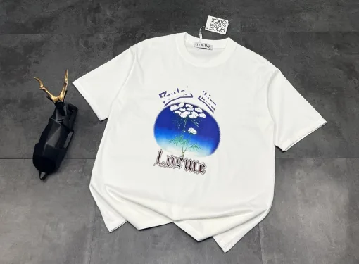 Luxus Loewe Kurzarm Schwarz Klassischer Luxus