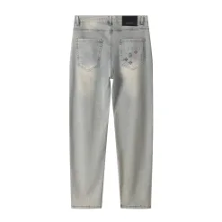 Luxus-Jeans von Louis Vuitton aus gewaschenem Denim
