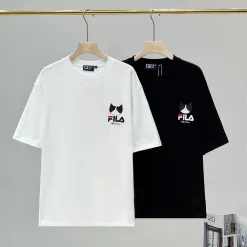 Bestseller: Fila Kurzarm-Kollektion mit schwarzem Baumwolldruck