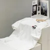Premium Fila Kurzarm-Baumwoll-Print in Schwarz