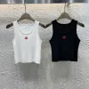 Luxus Vivienne Westwood Weste Weiß Strick Bestickt Luxus
