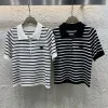 Luxus Celine Kurzarm Weiß Leder Logo Stil