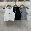 Premium Chanel Weste Weiß Strick Bestickte Kollektion