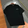 Bestseller: Kurzärmlige schwarze bestickte Baumwollkollektion von Balmain