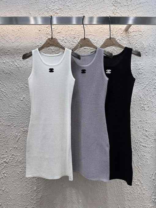Bestseller Chanel Weste Weiß Strickstil