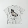 Bestseller Balenciaga Kurzarm Creme Baumwolle Luxus