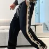 Hochwertige Gucci Jogginghose im schwarzen Stil