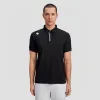 Premium Descente Kurzarm-Shirt aus weißer Baumwolle, atmungsaktiv