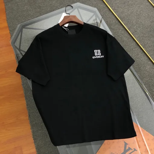 Premium Givenchy Kurzarm Weiß Logo Style