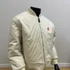 Premium Ralph Lauren Jacken Elfenbein Wildleder Classic Luxury